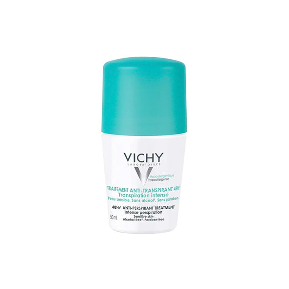 Vichy Deodorant Roll-On 48hr Intensive Antiperspirant Treatment 50ml