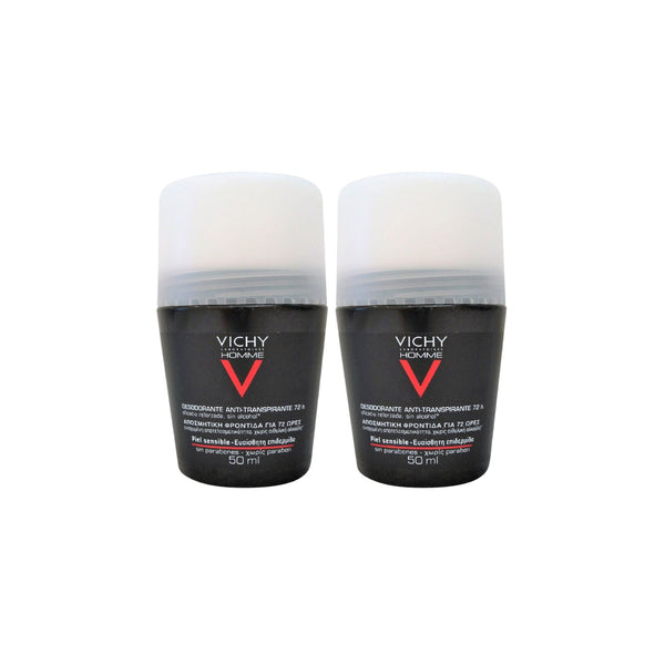 VICHY HOMME ANTI-TRANSPIRANT DEODORANT 72H 50ML