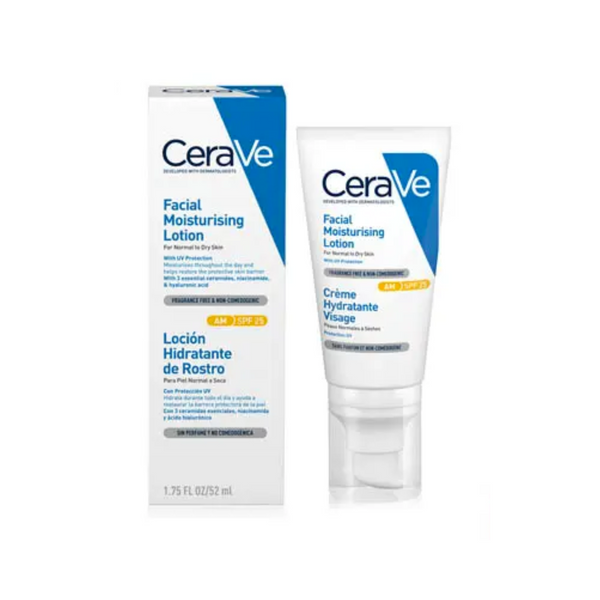 CeraVe Facial Moisturising Lotion AM SPF25 (For Normal to Dry Skin) 52ml