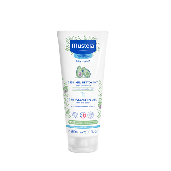 MUSTELA HYDRA BEBE 2 IN 1 CLEANSING GEL 200ml