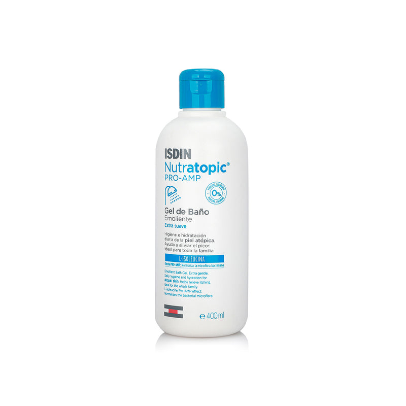 ISDIN Nutratopic Pro-AMP Emollient Bath Gel 400ml