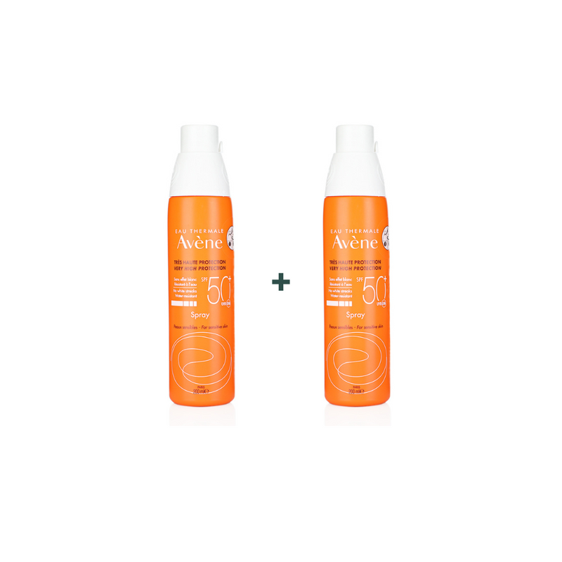 Avène Spray for Adults SPF50 200ml + 1 FREE